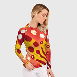 Рашгард женский Африканский паттерн, цвет: 3D-принт — фото 2