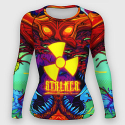 Рашгард женский Stalker монстр чернобыля, цвет: 3D-принт