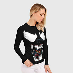 Рашгард женский Веном жрет, цвет: 3D-принт — фото 2