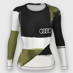 Рашгард женский Ауди логотип, цвет: 3D-принт