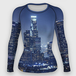 Рашгард женский City, цвет: 3D-принт