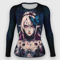 Рашгард женский Кастория дарк реализм, цвет: 3D-принт