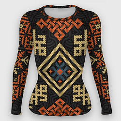 Женский рашгард Древний узор с защитными символами