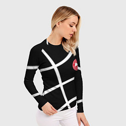 Рашгард женский Atlanta Hawks NBA, цвет: 3D-принт — фото 2