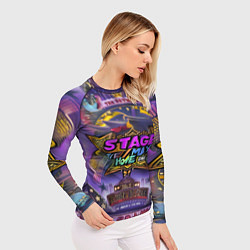 Рашгард женский Stage, цвет: 3D-принт — фото 2