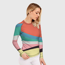 Рашгард женский Спектр июнь, цвет: 3D-принт — фото 2