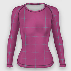 Женский рашгард Color pink stripes