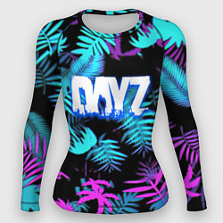 Рашгард женский Dayz неоновые тропики, цвет: 3D-принт