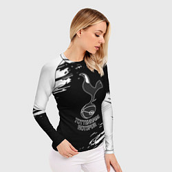 Рашгард женский Тоттенхэм краски полосы, цвет: 3D-принт — фото 2