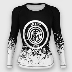 Рашгард женский Inter краски, цвет: 3D-принт