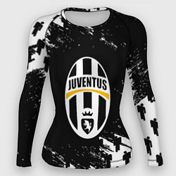 Рашгард женский Ювентус пипл краски, цвет: 3D-принт