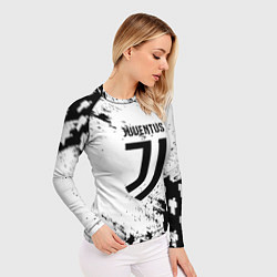 Рашгард женский Juventus люди спорт, цвет: 3D-принт — фото 2