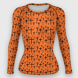 Женский рашгард Крестики