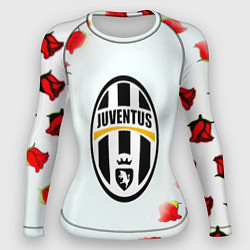 Рашгард женский Ювентус розы, цвет: 3D-принт