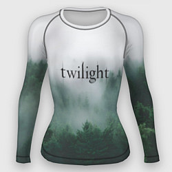 Рашгард женский Twilight forest, цвет: 3D-принт