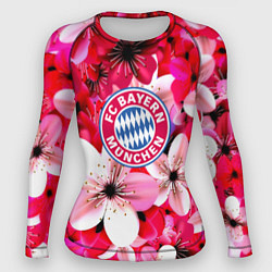 Рашгард женский Бавария Мюнхен весна, цвет: 3D-принт