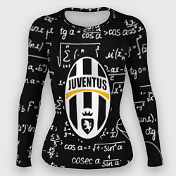 Рашгард женский Ювентус физика символы, цвет: 3D-принт