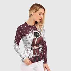 Рашгард женский Окак - уже новый год, цвет: 3D-принт — фото 2