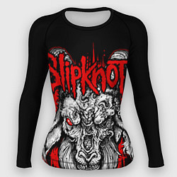 Рашгард женский Slipknot, цвет: 3D-принт