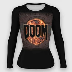 Женский рашгард DOOM Fire