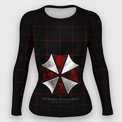 Рашгард женский Umbrella Corporation - 2, цвет: 3D-принт