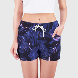 Шорты женские Нефть, цвет: 3D-принт — фото 2