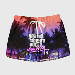 Шорты женские Grand Theft Auto Vice City, цвет: 3D-принт