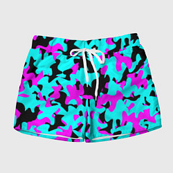 Шорты женские Modern Camouflage, цвет: 3D-принт