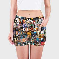 Шорты женские Постеры фильмов, цвет: 3D-принт — фото 2