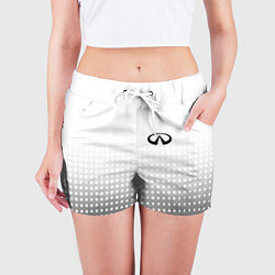 Шорты женские Infiniti, цвет: 3D-принт — фото 2