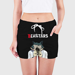 Шорты женские Beastars Выдающиеся звери, цвет: 3D-принт — фото 2