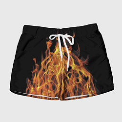 Шорты женские Flame Pattern, цвет: 3D-принт