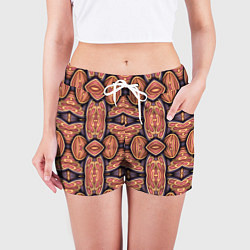 Шорты женские Объемная абстракция, цвет: 3D-принт — фото 2