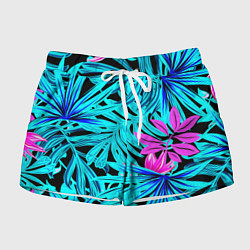 Шорты женские Palm branches, цвет: 3D-принт