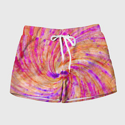 Женские шорты Color swirls