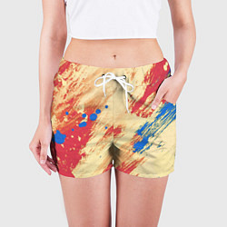 Шорты женские Палитра, цвет: 3D-принт — фото 2