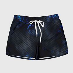 Шорты женские ЛУЧШАЯ БРОНЯ, цвет: 3D-принт