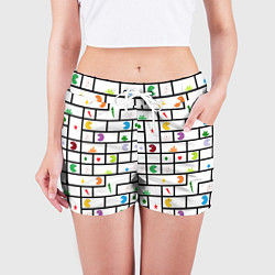 Шорты женские Найди выход, цвет: 3D-принт — фото 2