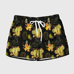 Женские шорты Паттерн бюстов