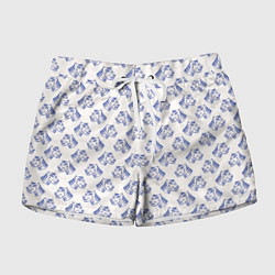 Шорты женские Дикий тигр, цвет: 3D-принт