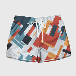 Женские шорты Геометрический узор - нейросеть