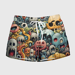 Женские шорты Странная абстракция