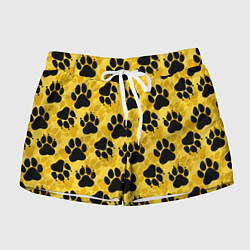 Женские шорты Dogs paws