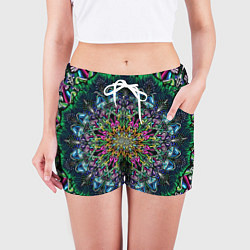 Шорты женские Поганки, цвет: 3D-принт — фото 2