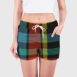 Шорты женские Вечер у камина, цвет: 3D-принт — фото 2