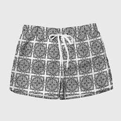 Шорты женские Средневековье, цвет: 3D-принт