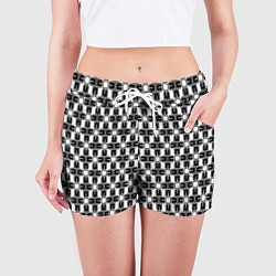 Шорты женские Крест кельтов, цвет: 3D-принт — фото 2