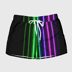 Женские шорты Neon lines