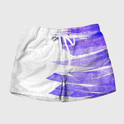 Женские шорты Color white purple