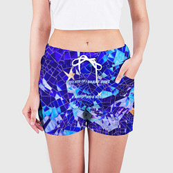 Шорты женские Небо-лужа, цвет: 3D-принт — фото 2